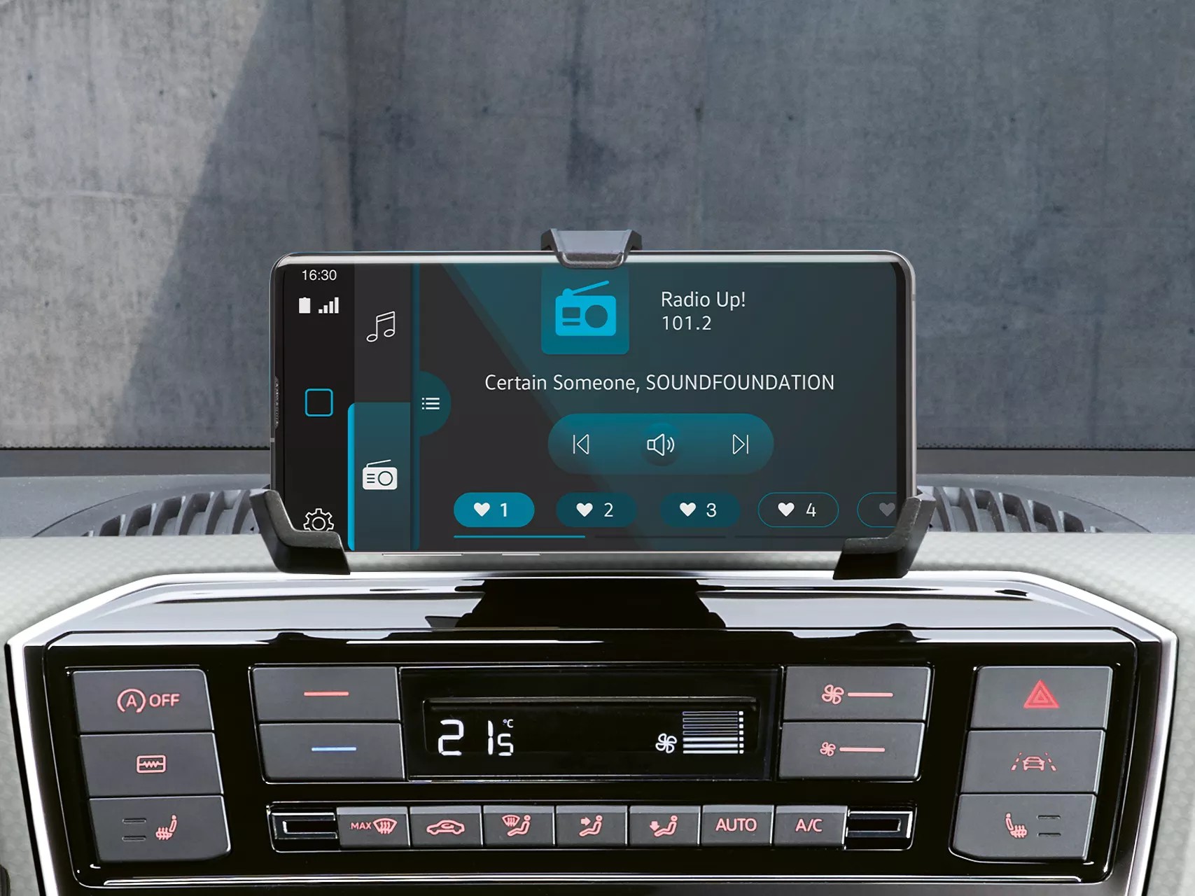Volkswagen Nuova Eco Up! impianto audio